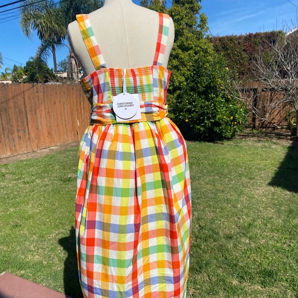 Colorful Checkered Sundress - Picture 2 of 7